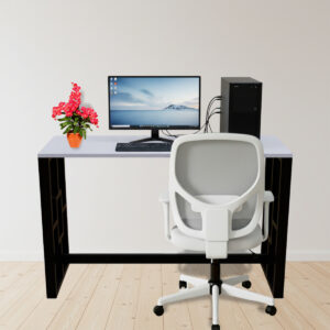 Rio Segur Computer Table in White Color