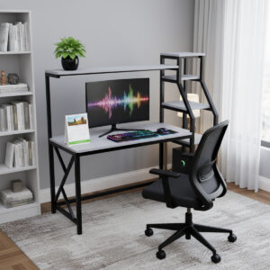 Rio Study Table with Verticle Storage