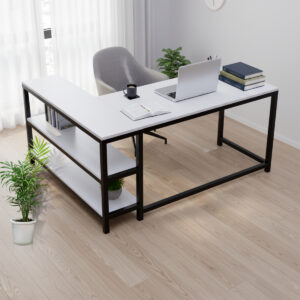 Rio Optimus L shape desk with Storage Design