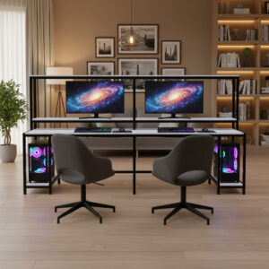 Rio Ember Computer Table With Open Storage