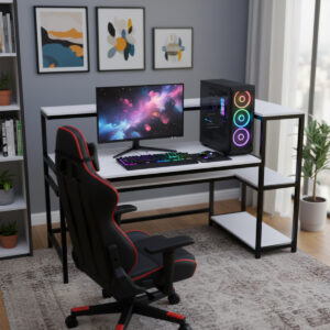 Rio Fronx Computer Table With Open Storage